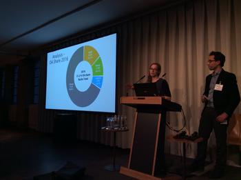 Präsentation der OA-Zahlen für Berlin