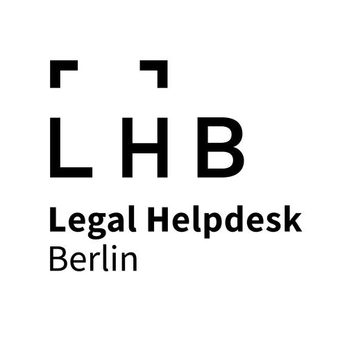 Legal Helpdesk Berlin Logo s/w